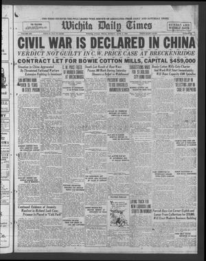 Primary view of object titled 'Wichita Daily Times (Wichita Falls, Tex.), Vol. 19, No. 25, Ed. 1 Sunday, June 7, 1925'.