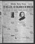 Newspaper: Wichita Daily Times (Wichita Falls, Tex.), Vol. 19, No. 34, Ed. 1 Tue…