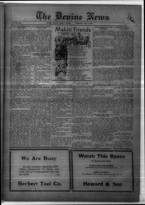The Devine News (Devine, Tex.), Vol. 30, No. [48], Ed. 1 Thursday, December 2, 1926