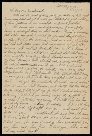 [Letter from Felix Butte to Elizabeth Kirkpatrick - April 21, 1923]