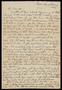 Letter: [Letter from Felix Butte to Elizabeth Kirkpatrick - April 25, 1923]