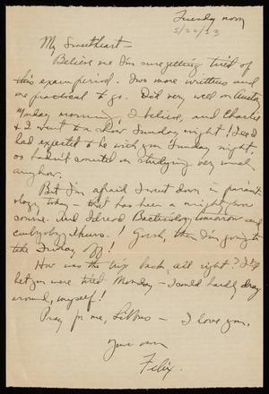 [Letter from Felix Butte to Elizabeth Kirkpatrick - May 22, 1923]