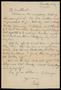 Letter: [Letter from Felix Butte to Elizabeth Kirkpatrick - May 22, 1923]