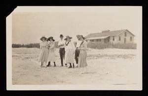 [Group of People on Galveston Beach]
