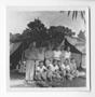Photograph: [Soldiers Pose in Front of Tents, #1]