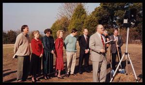 Primary view of object titled '[New Worship Center Groundbreaking: Speech #2]'.