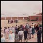 Photograph: [New Worship Center Groundbreaking: Crowd from Parking Lot]