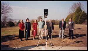 Primary view of object titled '[New Worship Center Groundbreaking: Ceremony Participants]'.