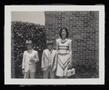 Photograph: [1976 Rockwall First Baptist Members: Mother and Two Boys]