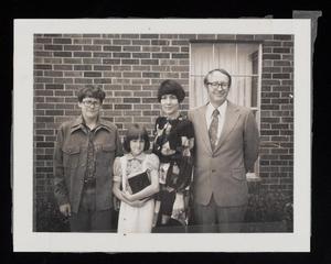 [1976 Rockwall First Baptist Members: Family of Four #2]