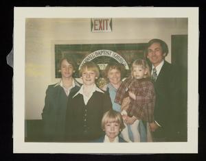 [1976 Rockwall First Baptist Members: Family of Six #1]