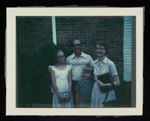[1976 Rockwall First Baptist Members: Family of Four #10]