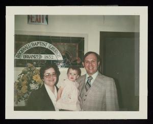 [1976 Rockwall First Baptist Members: Family of Three #5]