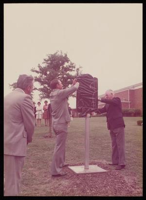 [Historical Marker Ceremony: Unveiling]
