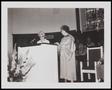Photograph: [Women Speaking at Pulpit]