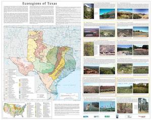 Primary view of object titled 'Ecoregions of Texas [Poster]'.
