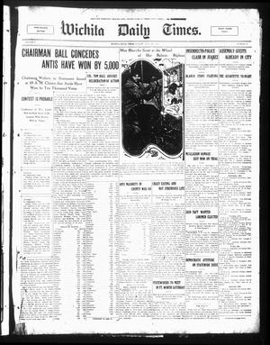 Primary view of object titled 'Wichita Daily Times. (Wichita Falls, Tex.), Vol. 5, No. 61, Ed. 1 Monday, July 24, 1911'.