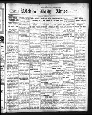 Wichita Daily Times. (Wichita Falls, Tex.), Vol. 5, No. 90, Ed. 1 Saturday, August 26, 1911
