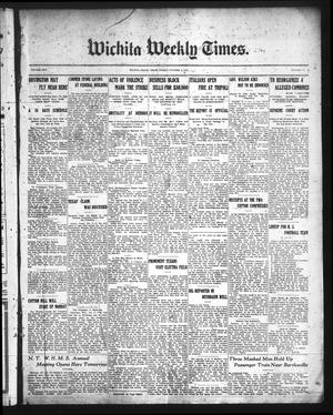 Wichita Weekly Times. (Wichita Falls, Tex.), Vol. 22, No. 17, Ed. 1 Friday, October 6, 1911