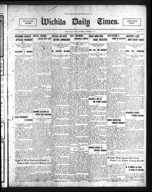 Wichita Daily Times. (Wichita Falls, Tex.), Vol. 5, No. 159, Ed. 1 Wednesday, November 15, 1911