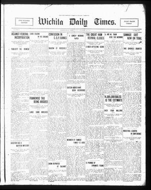 Wichita Daily Times. (Wichita Falls, Tex.), Vol. 5, No. 181, Ed. 1 Monday, December 11, 1911