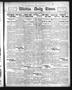 Primary view of Wichita Daily Times. (Wichita Falls, Tex.), Vol. 5, No. 187, Ed. 1 Monday, December 18, 1911