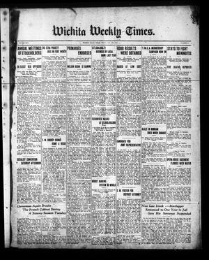 Wichita Weekly Times. (Wichita Falls, Tex.), Vol. 22, No. 31, Ed. 1 Friday, January 12, 1912