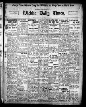Wichita Daily Times. (Wichita Falls, Tex.), Vol. 5, No. 223, Ed. 1 Tuesday, January 30, 1912