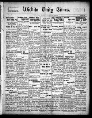 Wichita Daily Times. (Wichita Falls, Tex.), Vol. 5, No. 239, Ed. 1 Sunday, February 18, 1912