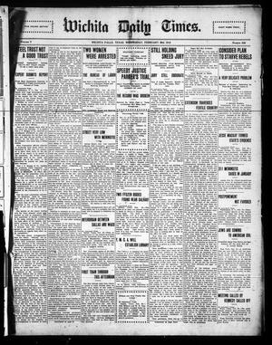 Wichita Daily Times. (Wichita Falls, Tex.), Vol. 5, No. 248, Ed. 1 Wednesday, February 28, 1912