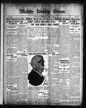 Wichita Weekly Times. (Wichita Falls, Tex.), Vol. 12, No. 39, Ed. 1 Friday, March 15, 1912