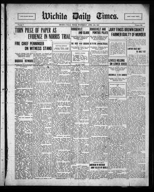 Wichita Daily Times. (Wichita Falls, Tex.), Vol. 5, No. 284, Ed. 1 Wednesday, April 10, 1912