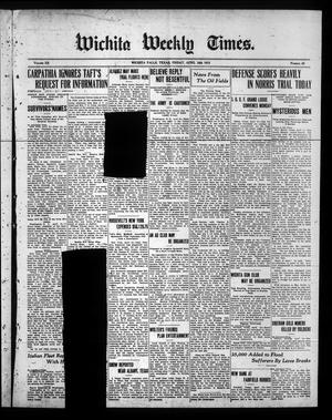 Wichita Weekly Times. (Wichita Falls, Tex.), Vol. 12, No. 43, Ed. 1 Friday, April 19, 1912