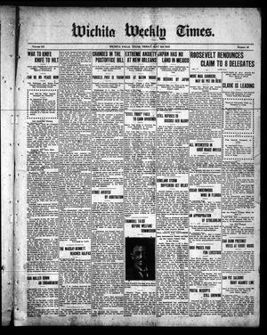 Wichita Weekly Times. (Wichita Falls, Tex.), Vol. 12, No. 45, Ed. 1 Friday, May 3, 1912