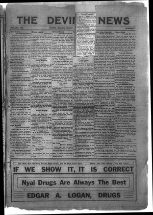 The Devine News (Devine, Tex.), Vol. 16, No. 4, Ed. 1 Thursday, May 9, 1912