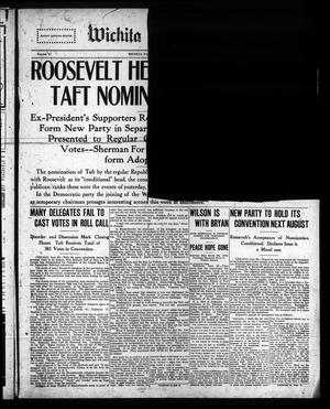 Primary view of object titled 'Wichita Daily Times. (Wichita Falls, Tex.), Vol. 6, No. 35, Ed. 1 Sunday, June 23, 1912'.