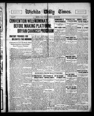 Wichita Daily Times. (Wichita Falls, Tex.), Vol. 6, No. 38, Ed. 1 Wednesday, June 26, 1912