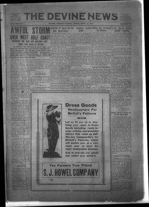 The Devine News (Devine, Tex.), Vol. 23, No. 23, Ed. 1 Thursday, September 18, 1919