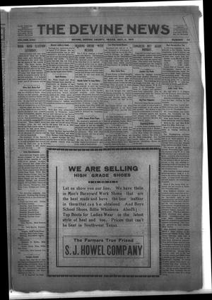 The Devine News (Devine, Tex.), Vol. 23, No. 34, Ed. 1 Thursday, December 4, 1919