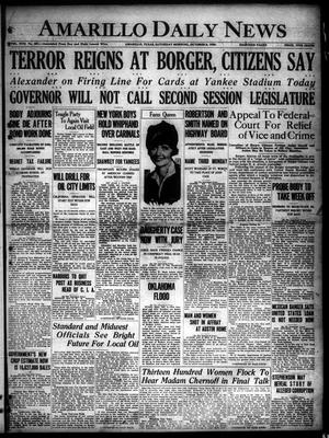 Amarillo Daily News (Amarillo, Tex.), Vol. 17, No. 281, Ed. 1 Saturday, October 9, 1926