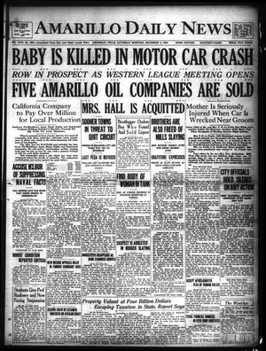 Amarillo Daily News (Amarillo, Tex.), Vol. 17, No. 356, Ed. 1 Saturday, December 4, 1926