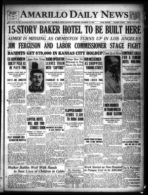 Amarillo Daily News (Amarillo, Tex.), Vol. 17, No. 368, Ed. 1 Saturday, December 18, 1926
