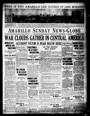 Amarillo Sunday News-Globe (Amarillo, Tex.), Vol. 18, No. 79, Ed. 1 Sunday, January 16, 1927