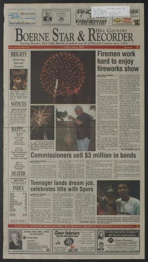 Boerne Star & Hill Country Recorder (Boerne, Tex.), Vol. 99, No. 47, Ed. 1 Friday, July 8, 2005