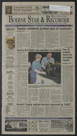 Boerne Star & Hill Country Recorder (Boerne, Tex.), Vol. 99, No. 48, Ed. 1 Tuesday, July 12, 2005