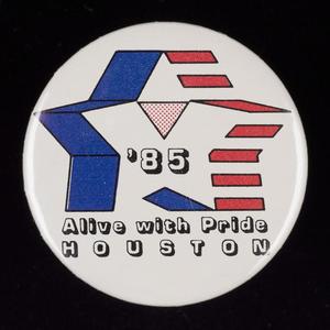 [1985 Houston Pride Button]