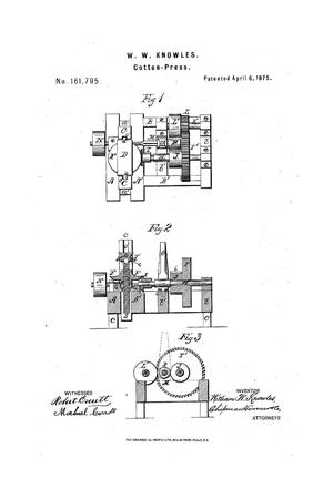Primary view of object titled 'Improvement in Cotton-Presses.'.