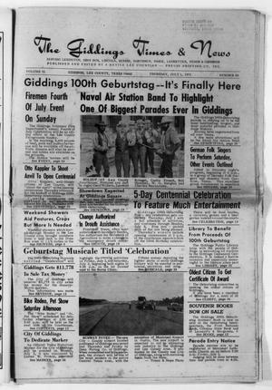 The Giddings Times & News (Giddings, Tex.), Vol. 81, No. 50, Ed. 1 Thursday, July 1, 1971