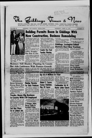 The Giddings Times & News (Giddings, Tex.), Vol. 83, No. 39, Ed. 1 Thursday, April 12, 1973