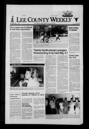 Lee County Weekly (Giddings, Tex.), Vol. 4, No. 23, Ed. 1 Thursday, May 4, 1989